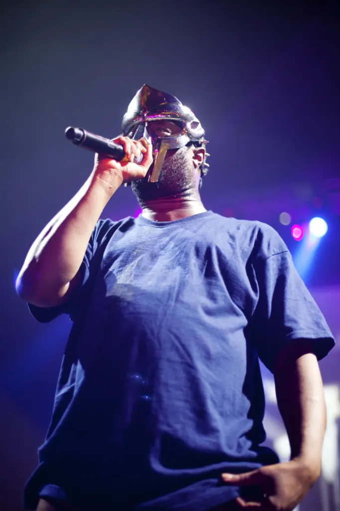 MF DOOM performing at Brixton Academy, London